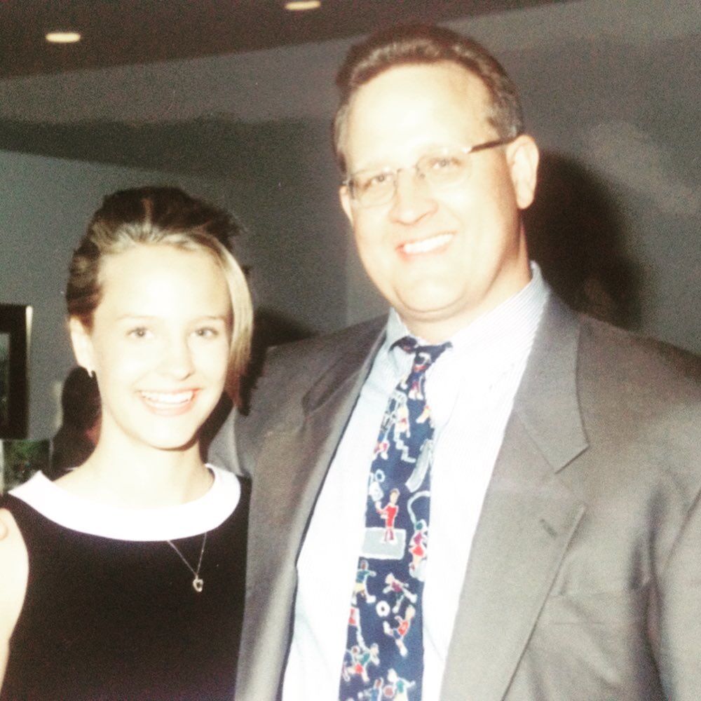 Jen Kerckhoff and father